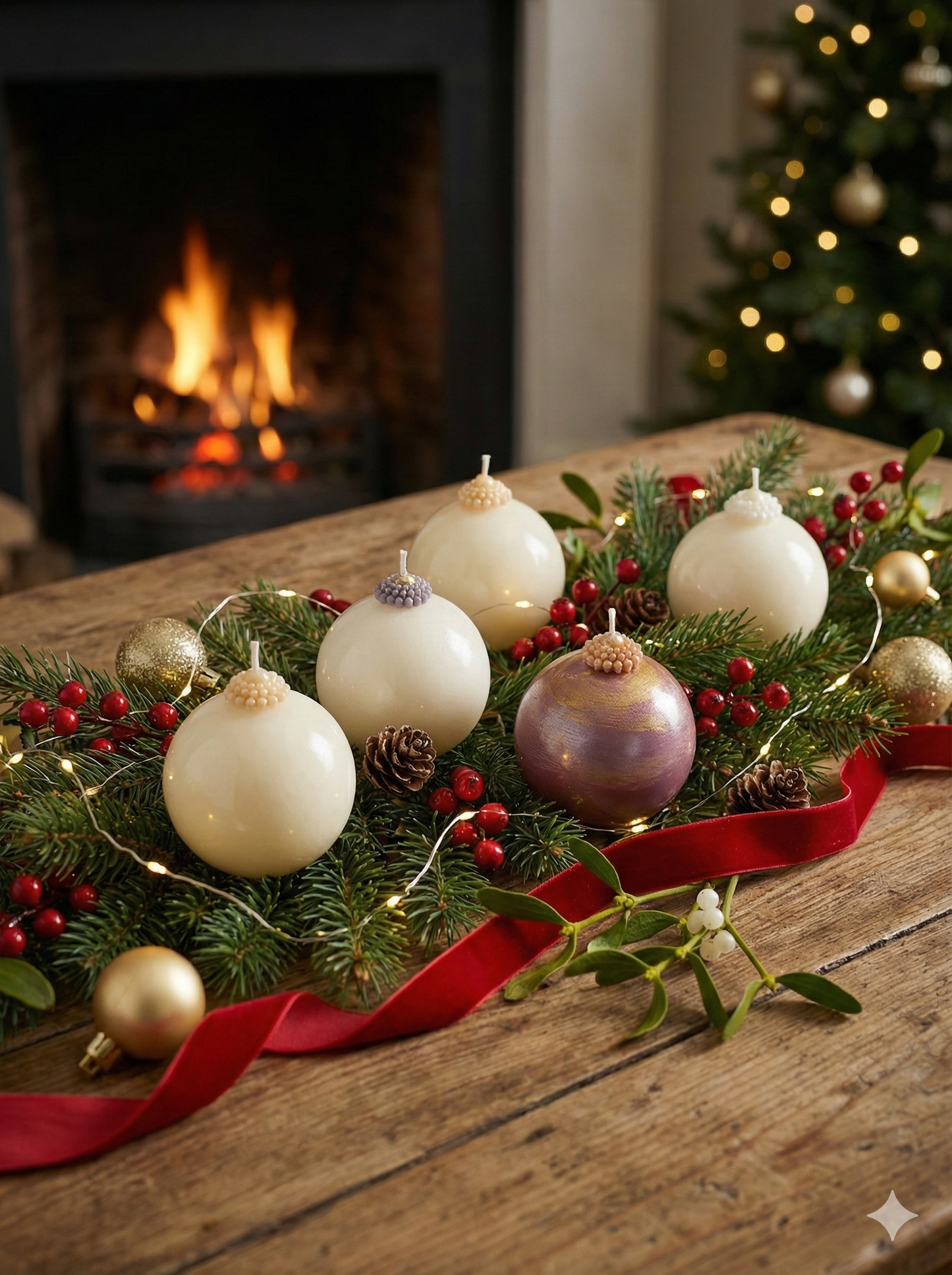BOLAS PORCELANA NAVIDEÑAS